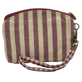 Preview: Handtasche Patchwork Kosmetiktasche Geldbörse berry
